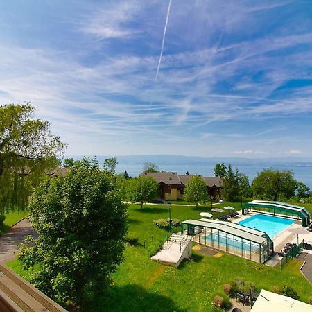 Le Garden - Ski - Vue Lac - Piscine - Parking - Evian - Thonon - 러그린 외부 사진