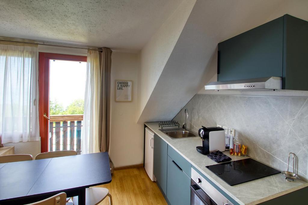 Le Garden - Ski - Vue Lac - Piscine - Parking - Evian - Thonon - 러그린 외부 사진
