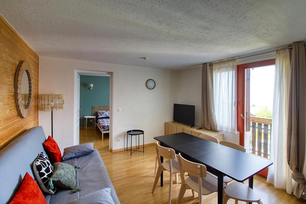 Le Garden - Ski - Vue Lac - Piscine - Parking - Evian - Thonon - 러그린 외부 사진